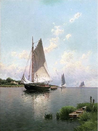 Alfred Thompson Bricher Blue Point, Long Island